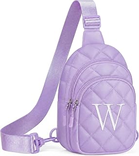 YOOLIFE Birthday Gifts for Women Crossbody Sling Bag for Teen Girl Purple W