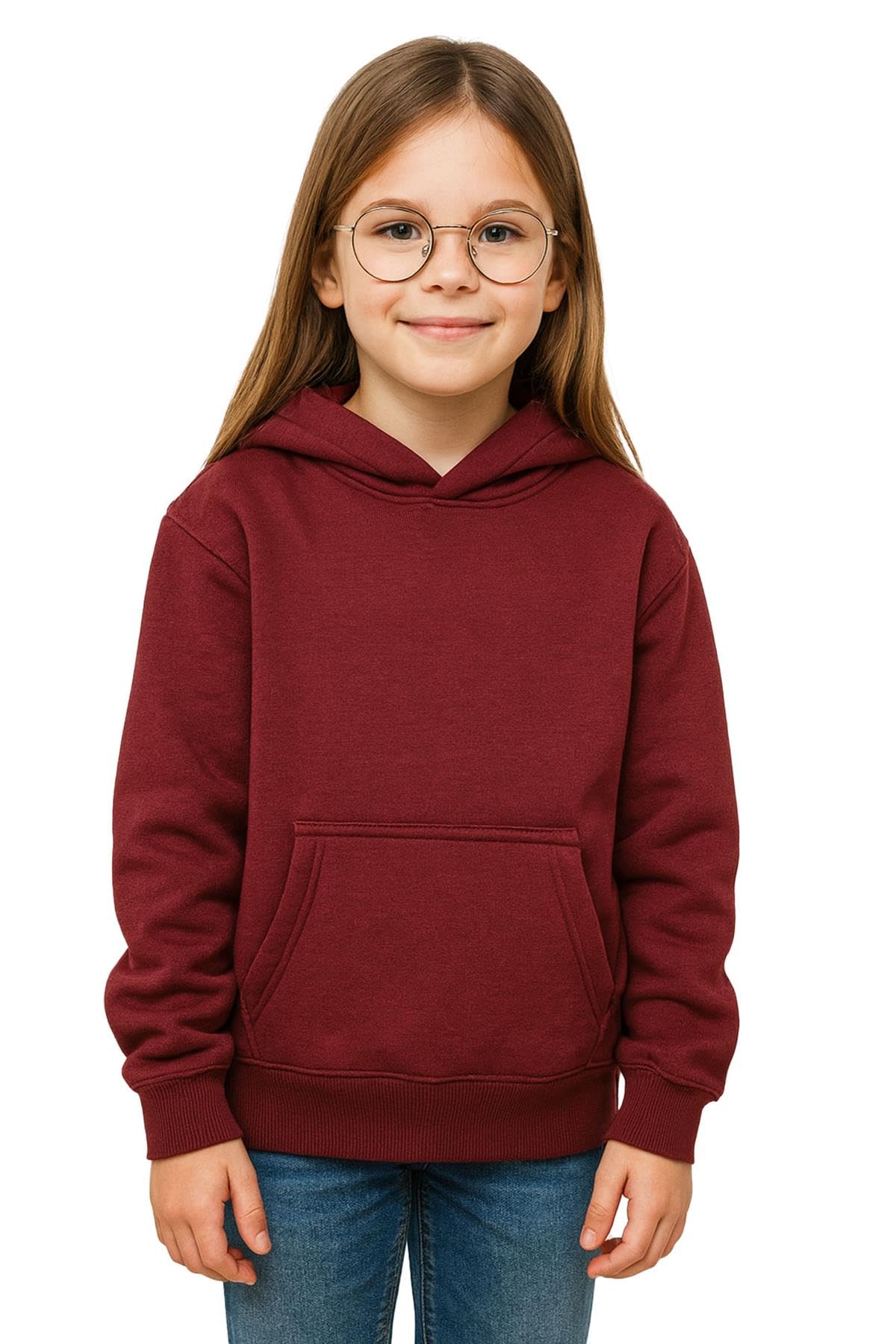 A2Z 4 Kids Girls Boys Plain Sweatshirt Tie Dye Pullover Shirt Fleece Hooded Jump