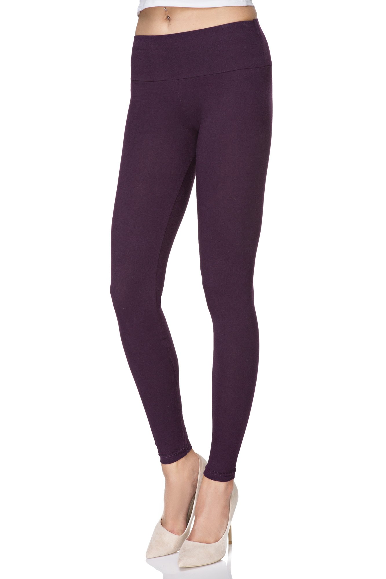FUTURO FASHION - Soft Leggings for Women - Cotton