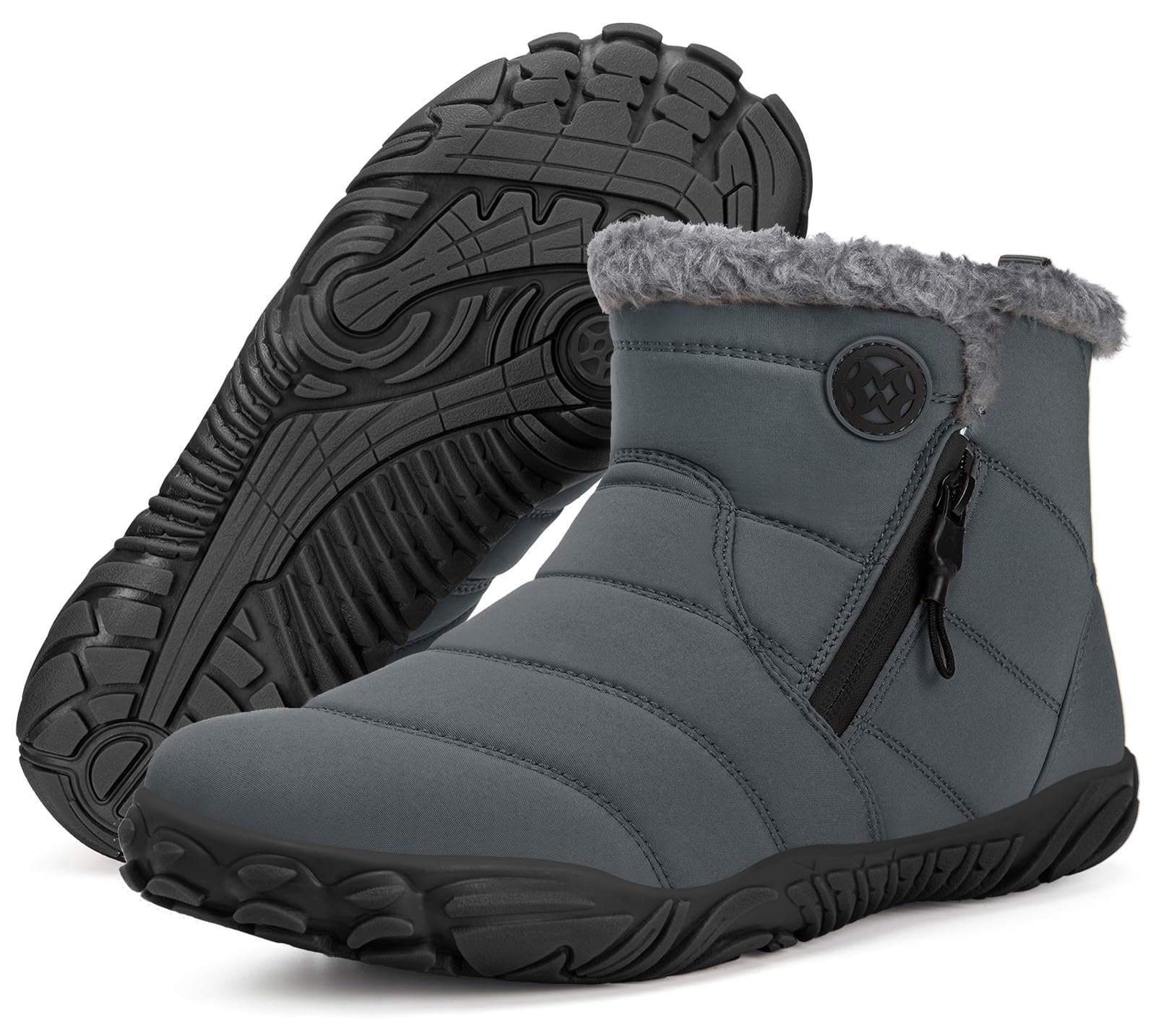 Gaatpot Barefoot Boots Men Women Wide Foot Ankle Boots