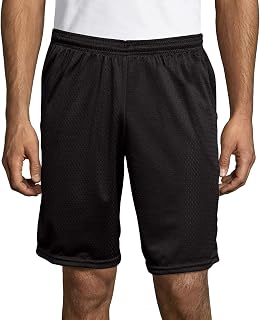 Hanes Sport Malha Com Men's Mesh Shorts with Mesh Sports Pocket