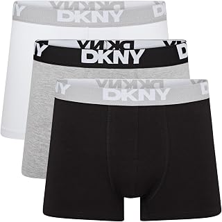 DKNY Seattle Boxers Men Multipack | Soft and Breathable Cotton Briefs | Men's Comfortable Underwear | Modern Boxer Daily Fit and Resistant
