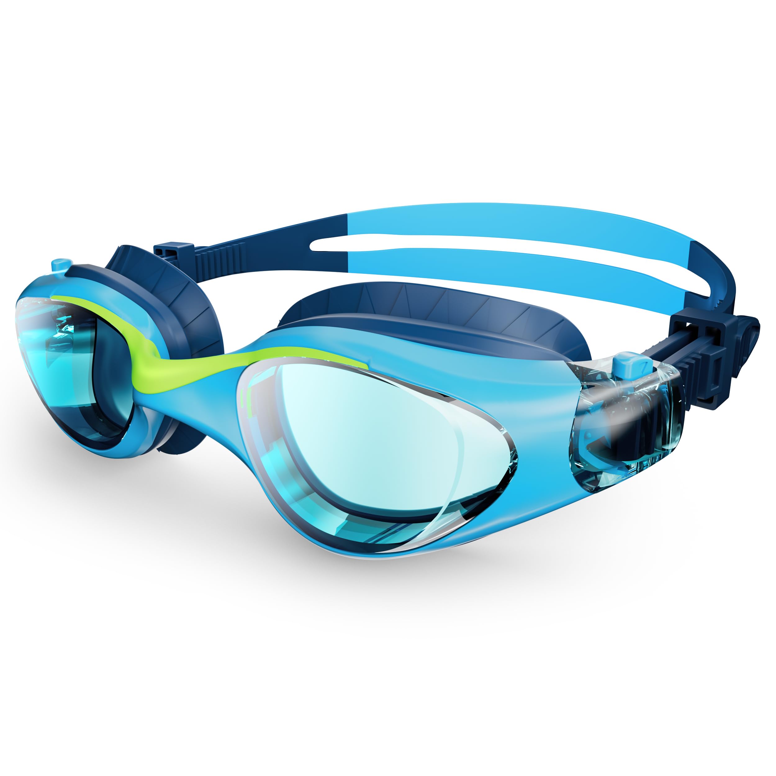 HIGAHY Kids Swimming Goggles for Boys & Girls Aged 6-14, Anti-Fog | Junior Swimm