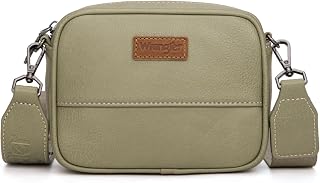 Wrangler Small Crossbody Bags for Women Aztec Mini Purses with Guitar Strap