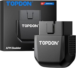 TOPDON AFM/DFM Disabler for V6 V8 GM, OBD2 AFM Disabler Device | for Chevy Silverado GMC Sierra Yukon Cadillac Escalade, Prevents Cylinder Deactivation, Active Fuel Management Disabler