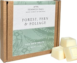 Forest, Fern and Foliage Scented Wax Melts | 16 Pack | Soy Wax | Hand Poured