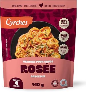 Cyrches Rosée Sauce Mix, Gluten-Free & Vegetarian, No Added Salt, 140 g