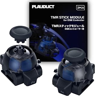 Plauduct TMR Stick Module for Dualsense Edge Controller for PS5 Video Game Console – 2pcs, Anti-Drift, High Precision, Drop-In Fit for PS5 Video Game Console