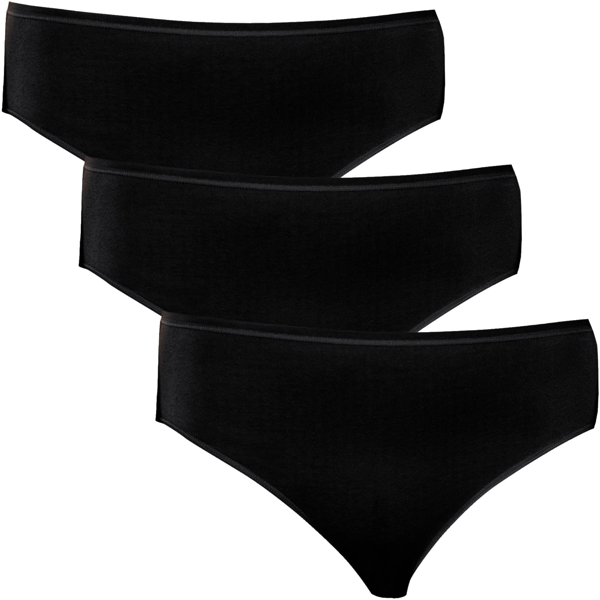 Schiesser Damen 3 PACK Slips - Baumwolle Essentials