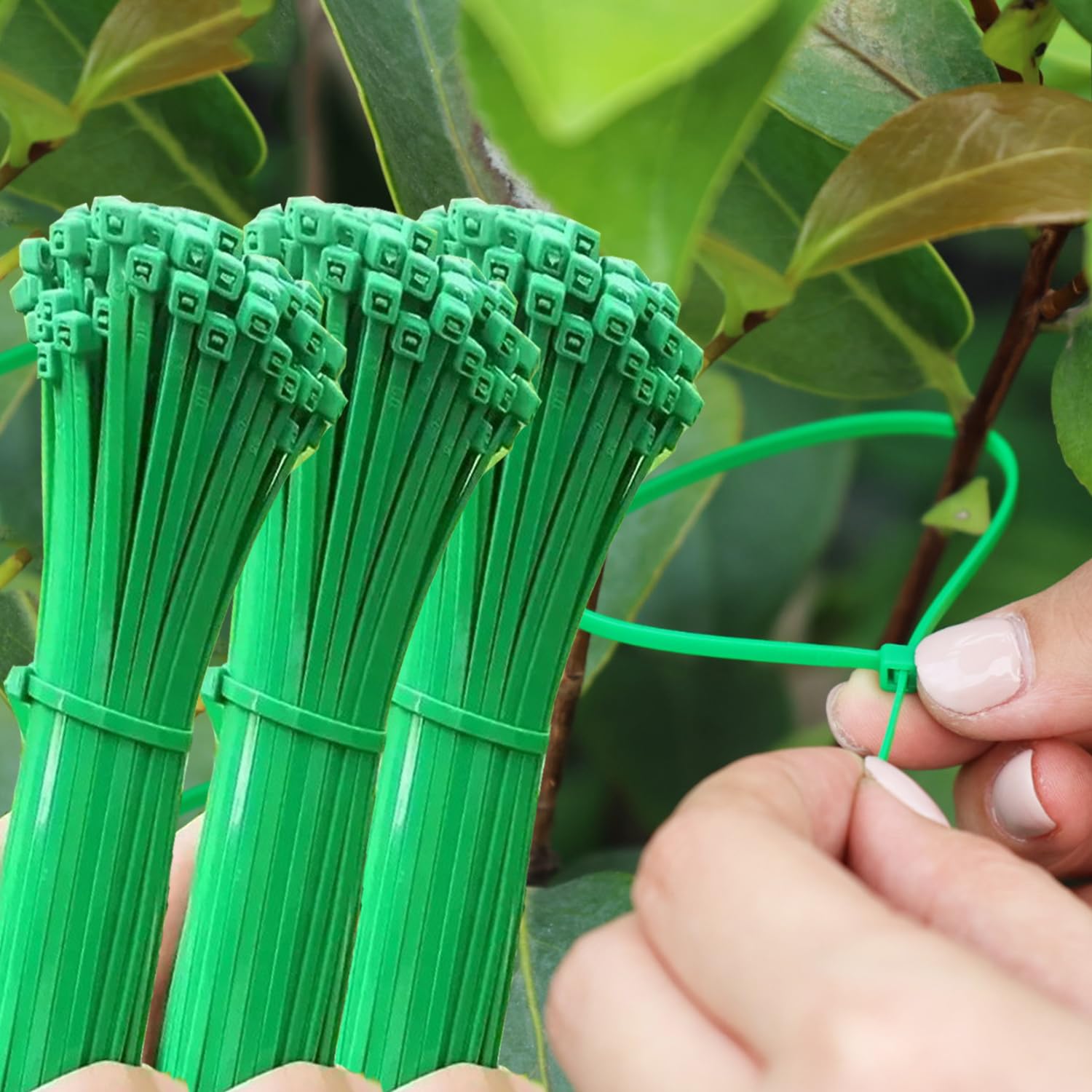 1 Pack Reusable Garden Cable Ties Plant Vine Tree Shrub Fastening Nylon Adjustab
