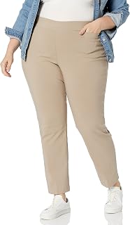 Briggs New York Women's Women's Super Stretch Millennium Welt Pocket Pull on Career Pant Pants