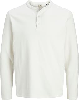 JACK & JONES Jprblutyrell LS Henley Men's Tee