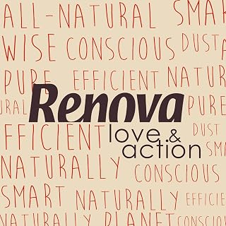 RENOVA Love & Action Napkins, 2 Ply, 90 Napkins, Cocktail