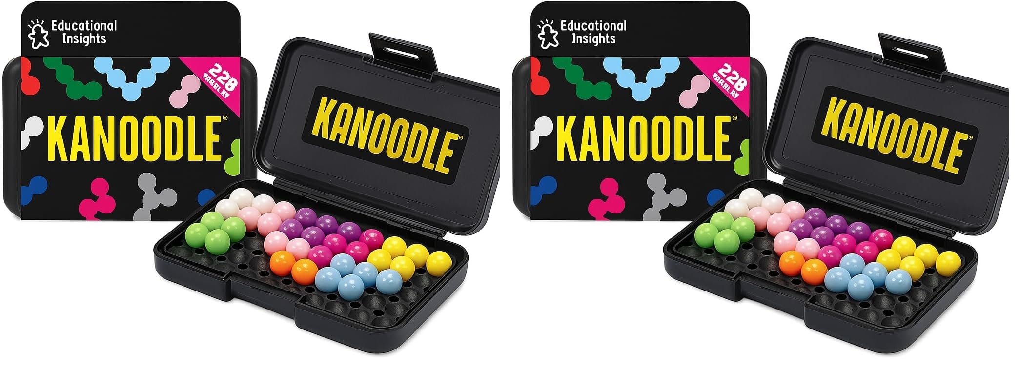 Educational Insights Kanoodle - 3D Brain Teaser Puzzles for Kids, Spatial Puzzle