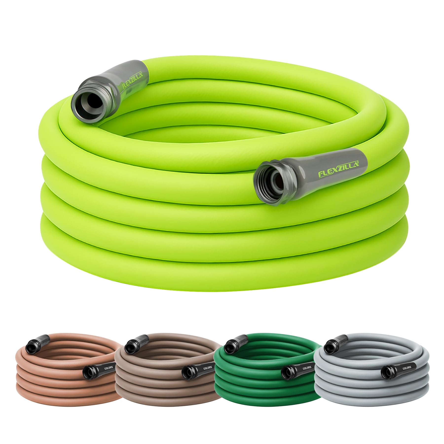 Flexzilla Garden Hose 5/8 in. x 50 ft., Lightweight All-Weather Water Hose, Dura