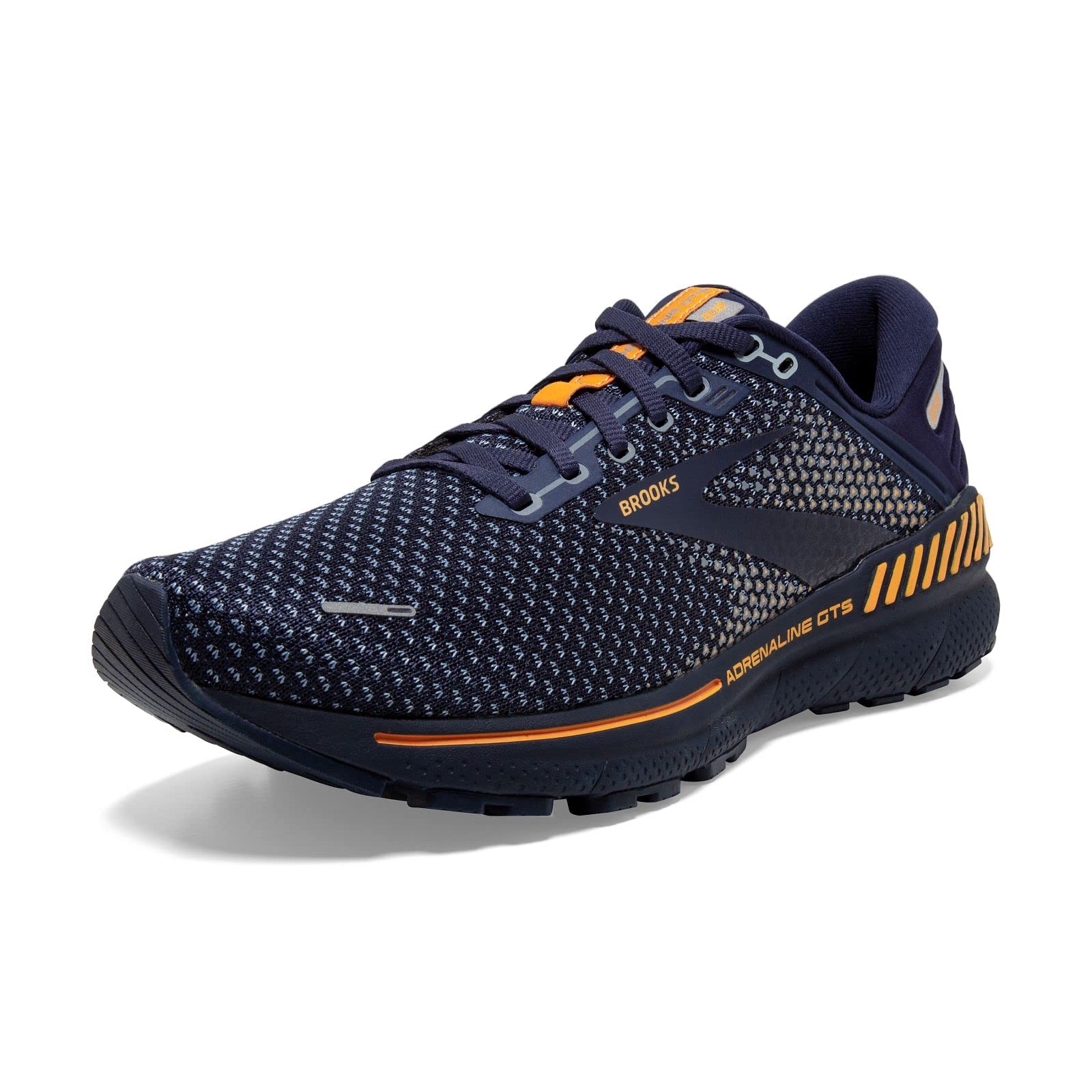 Brooks Adrenaline Gts 22 Men's Sneakers - Textile Lining, Synthetic Sole and Sof