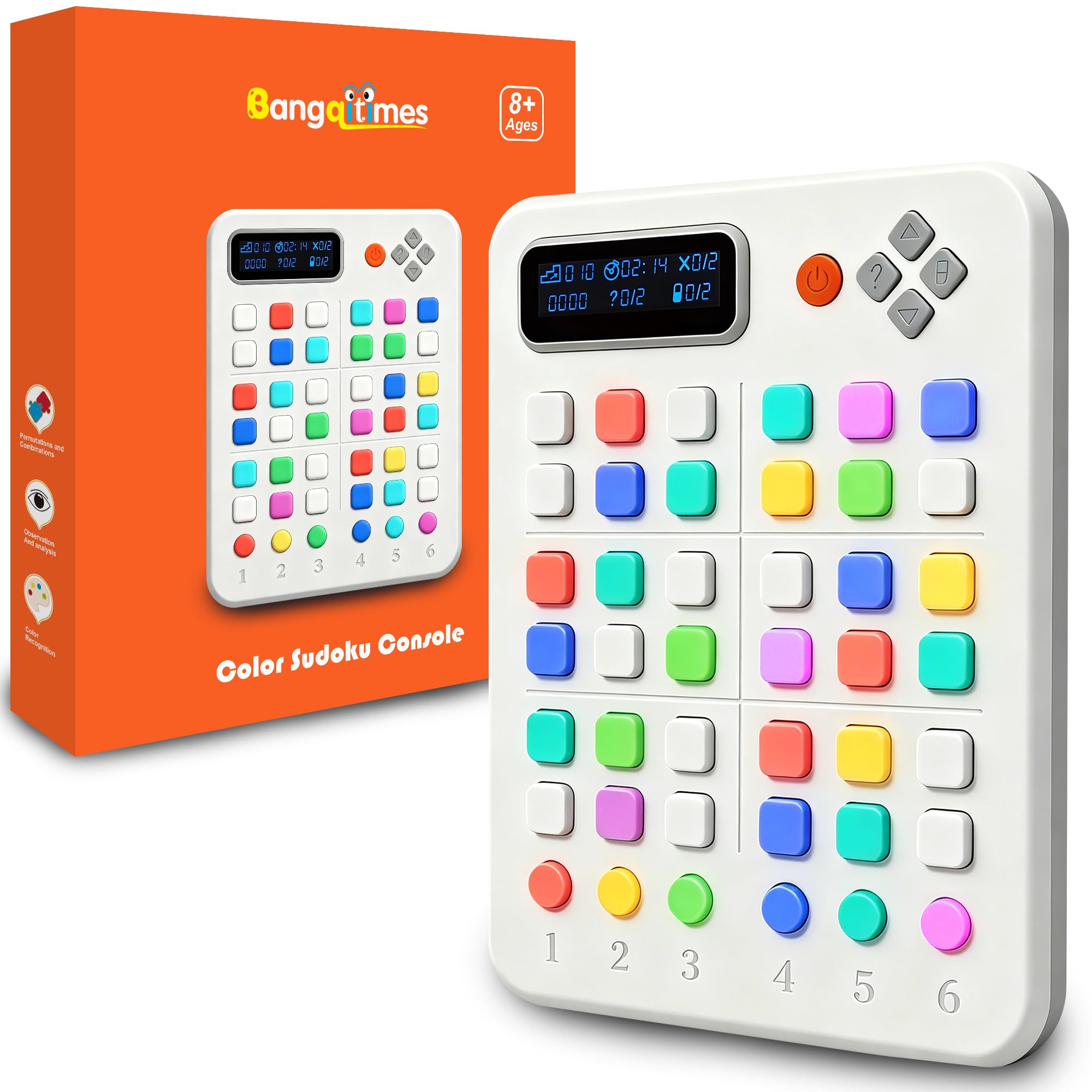 Smart Color Sudoku Brain Teaser Puzzle Game No App No WiFi Gift Birthday | Handh