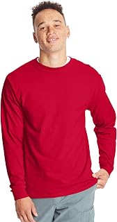 Hanes Men's Long-Sleeve Beefy-T Shirt (Pack of 2)