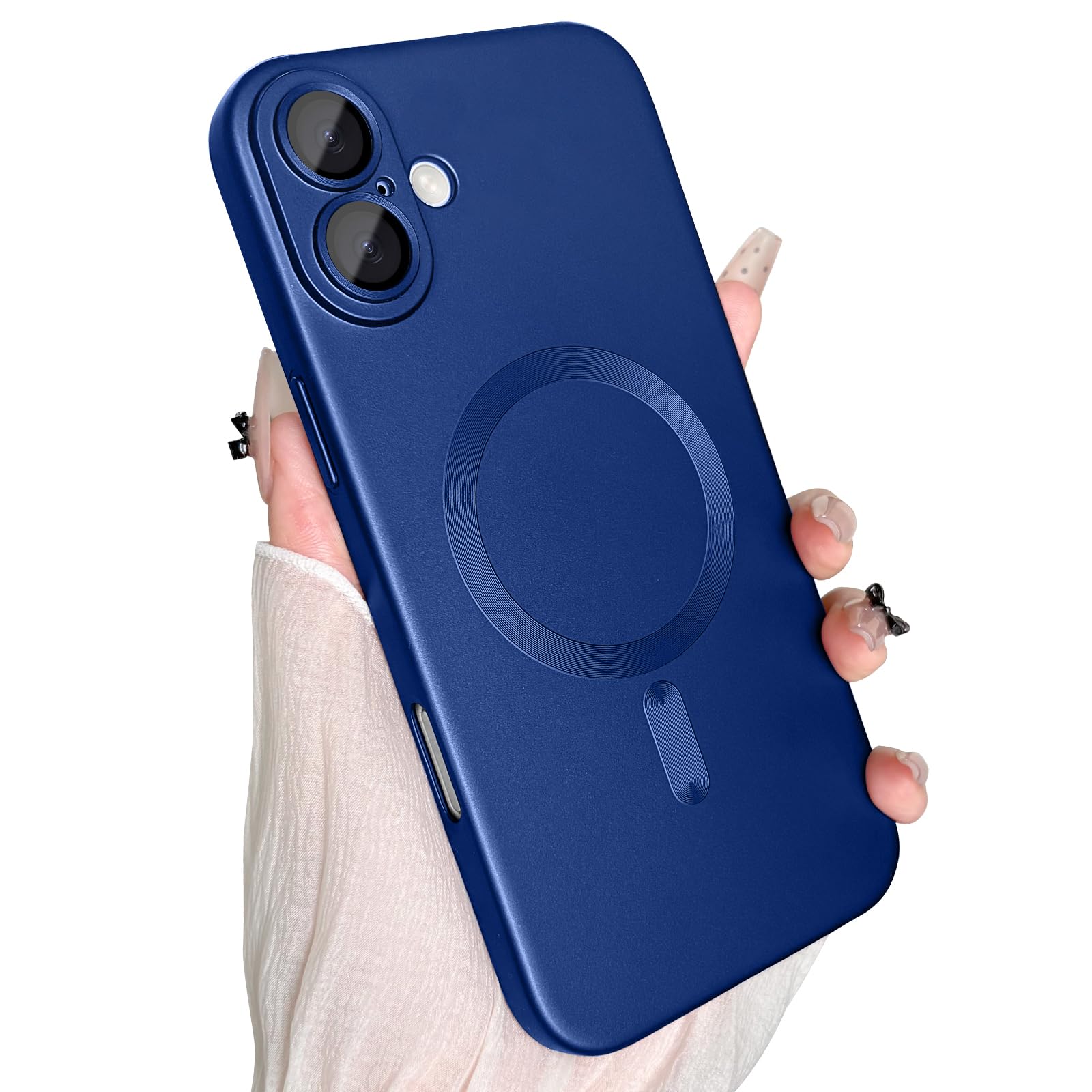 ankofave Magnetic for iPhone 16 Plus Case, with Camera Lens Protector, Compatibl