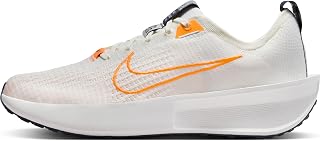 NIKE Interact Run, Men's Running Shoes, Sail Total Orange Platinum Tint, 42 EU