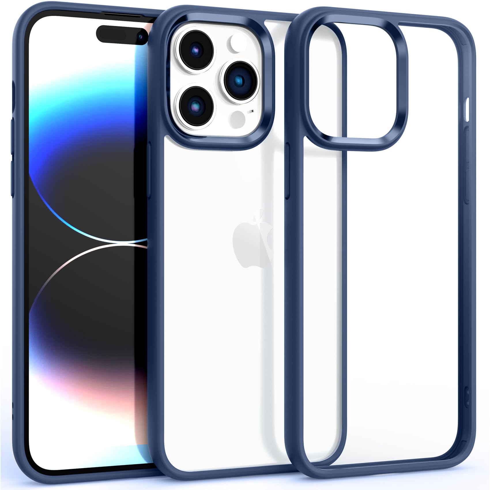 Supdeal Anti-Seismic Clear Case for iPhone 14 Pro Max, [Anti Yellowing Case] [10