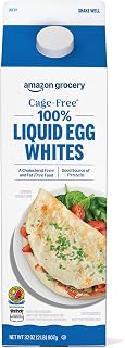 Amazon Grocery, Cage Free Liquid Egg Whites, 32 Fl Oz