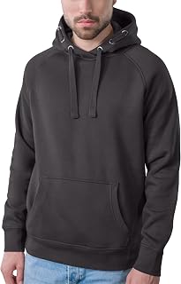 HRM Unisex Premium Raglan Hoody I Fair Trade Hoodie Women & Men, 320 g/m², Made from 70% Cotton & 30% Recycled Polyester