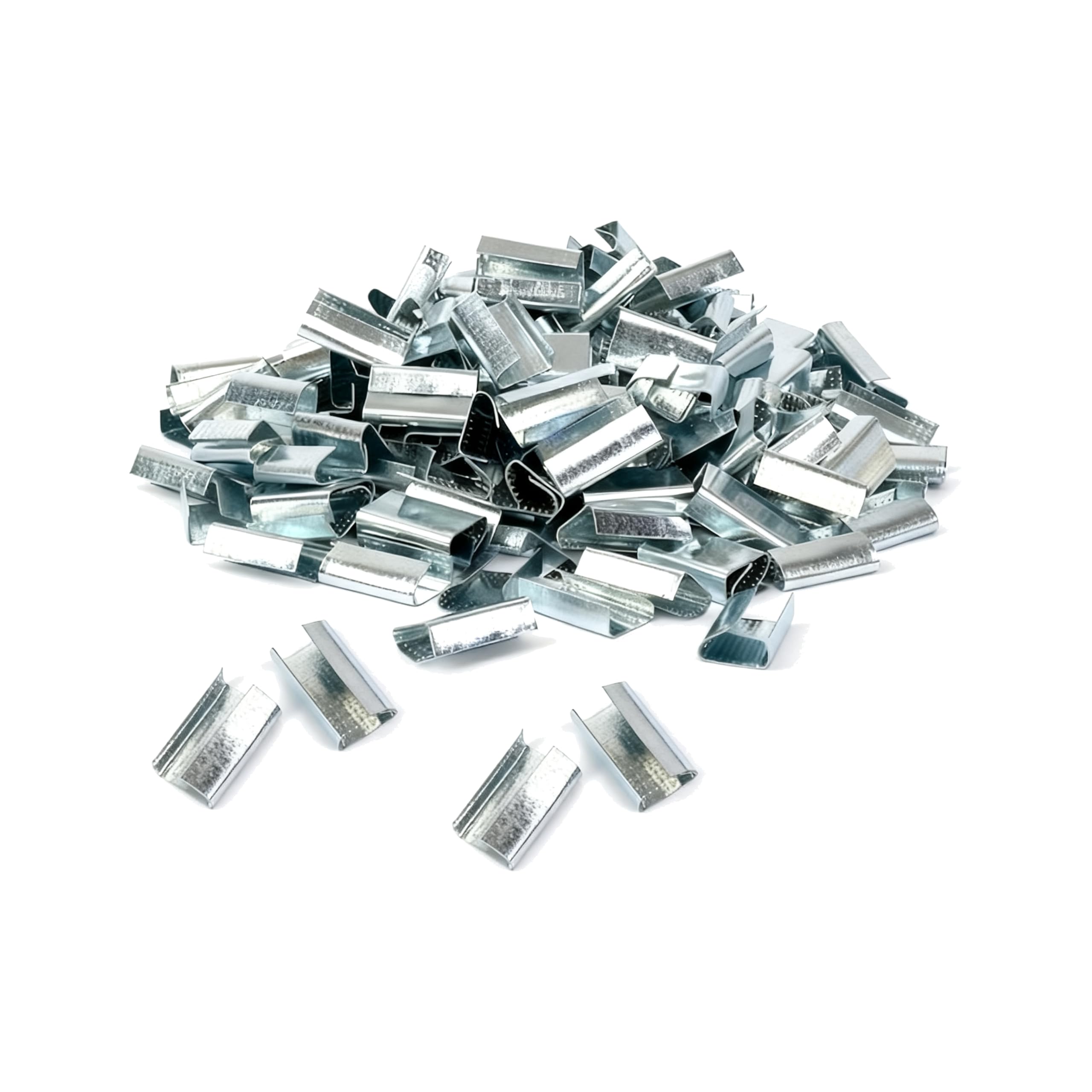 Packaging Open Snap On Seals for 5/8" Strap Width Strapping (Pack of 50) - Sturd