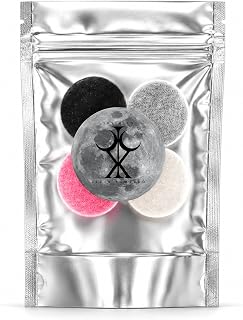 CICIX LIMITED Scented Vacuum Freshner Discs. 130+ Scents To Pick From. Handmade in England. Strong Scented, Long lasting. Pack of 4x 3cm Discs. Vegan And Cruelty Free. (Clean Cotton)