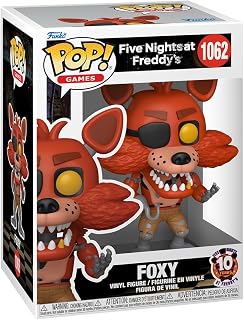 Funko POP! Games: Five Nights at Freddy's (FNAF) - Foxy | Official Video Games Merch - Collectable Vinyl Figurine for Shelf Display - Birthday Gift Idea for Fans and Collectors