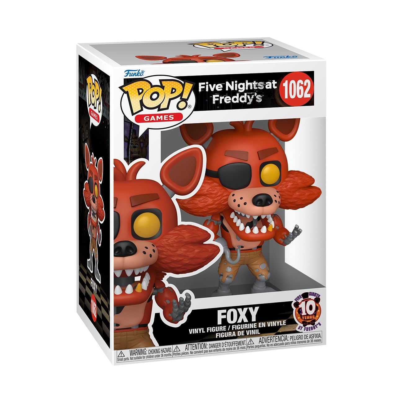 Funko POP! Games: Five Nights at Freddy's (FNAF) - Foxy | Official Video Games M