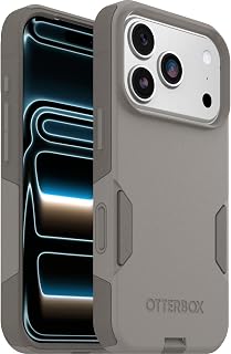 OtterBox Commuter Series MagSafe Cover for iPhone 17 Pro, Shock and Drop Resistant Case, Tested 3x MIL-STD 810G Standards, Grey