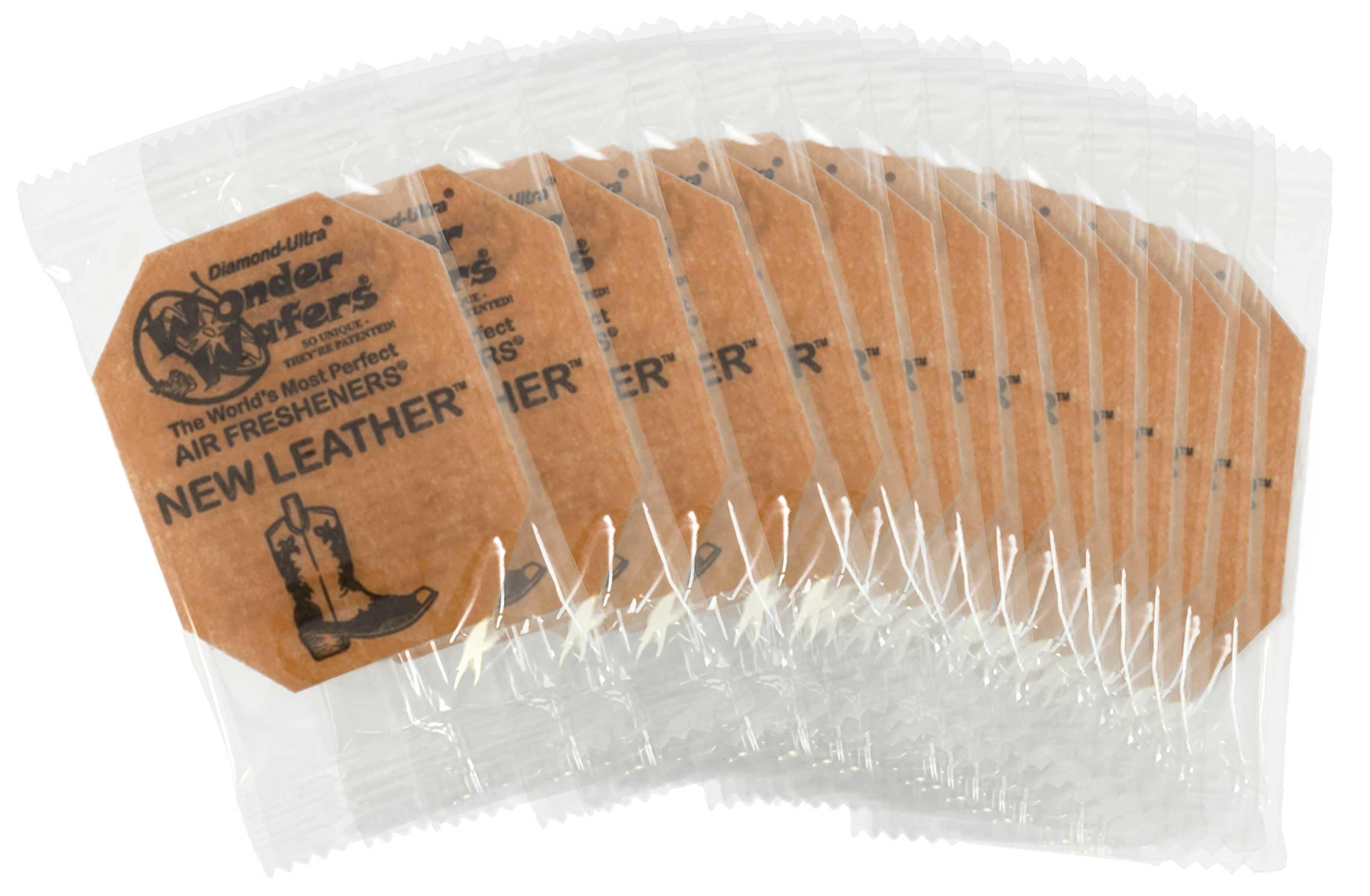 Wonder Wafers - Diamond-Ultra Scented Car Air Fresheners - Individually Wrapped 