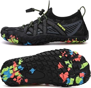 UBFEN Chaussures aquatiques pour enfants, garçons et filles, chaussettes aquatiques, pieds nus, plage, natation, piscine, séchage rapide, légères, tout-petits, petits et grands enfants