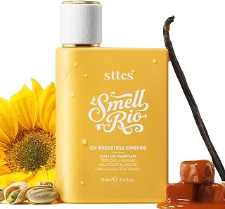 Sttes #02 Irresistible Sunshine Perfumes for Women, Pistachio, Vanilla, Caramel Eau de Parfum, 3.4 fl oz, Sweet Gourmand Fall Fragrance