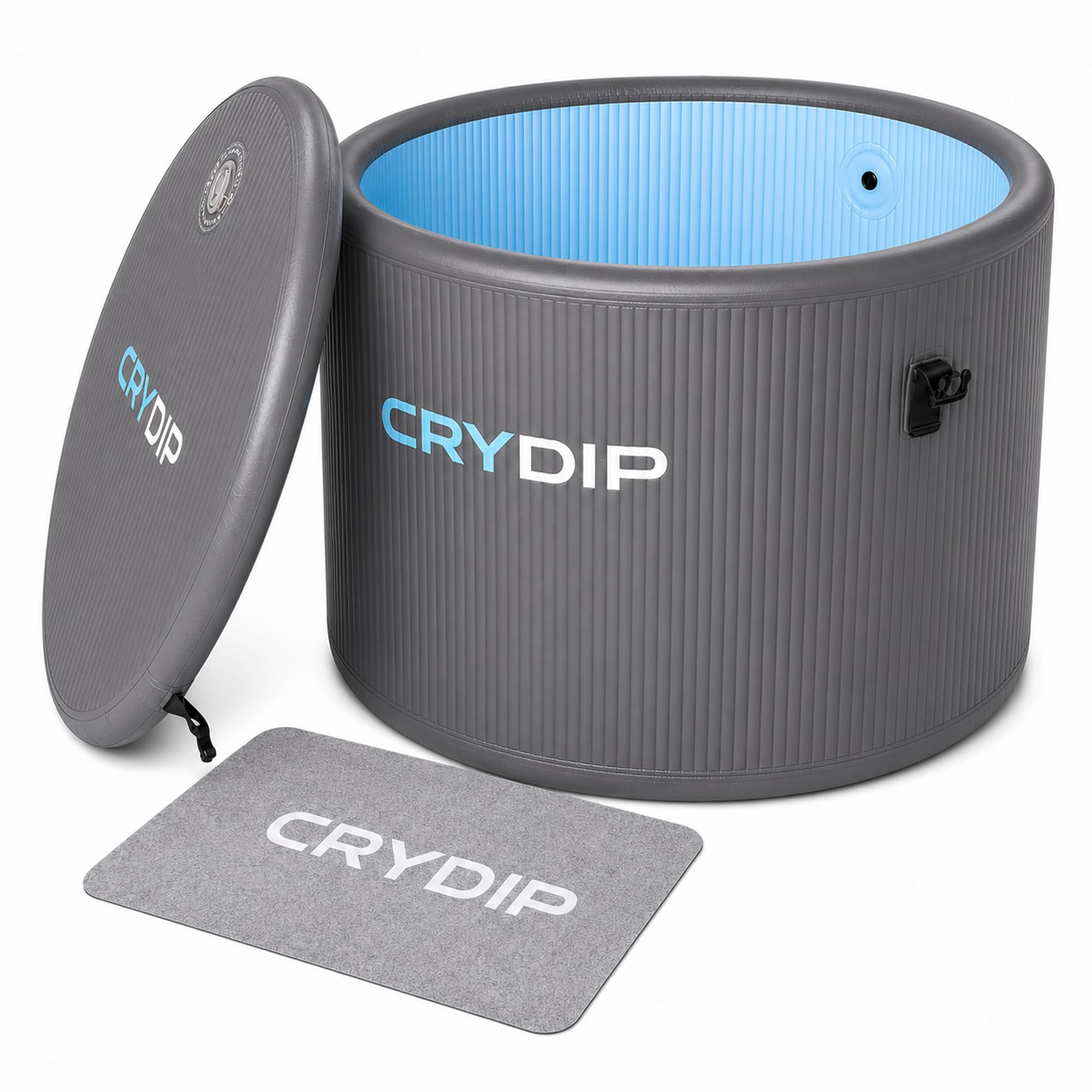 CRYDIP XL Portable Inflatable Bathtub for Adults, Cold Plunge Ice Bath Tub | Hot