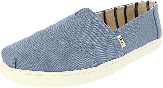 TOMS Youth Alpargata Powder Blue, Unisex niños