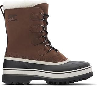 SOREL - Men's Caribou Waterproof Boots Winter, Bruno, 9.5, Bruno