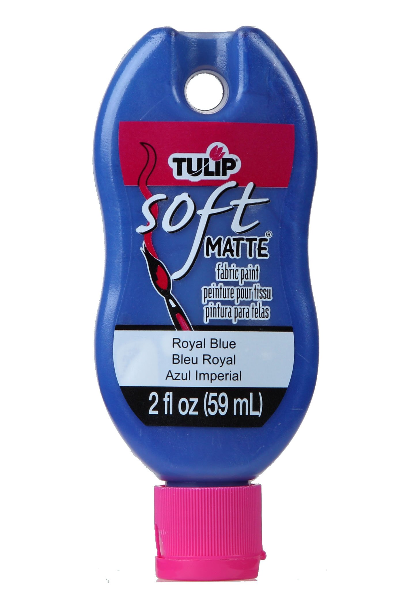 Tulip Soft Fabric Paint, Royal Blue, 2 fl oz | Permanent Soft Fabric Paint, Roya