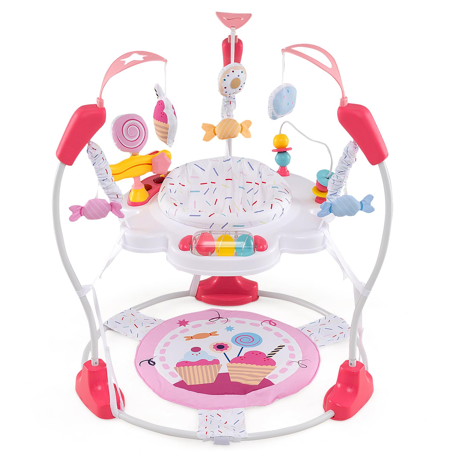BABY JOY Baby Jumpers and Bouncers, Infant Activity Center with Music Lights Sou