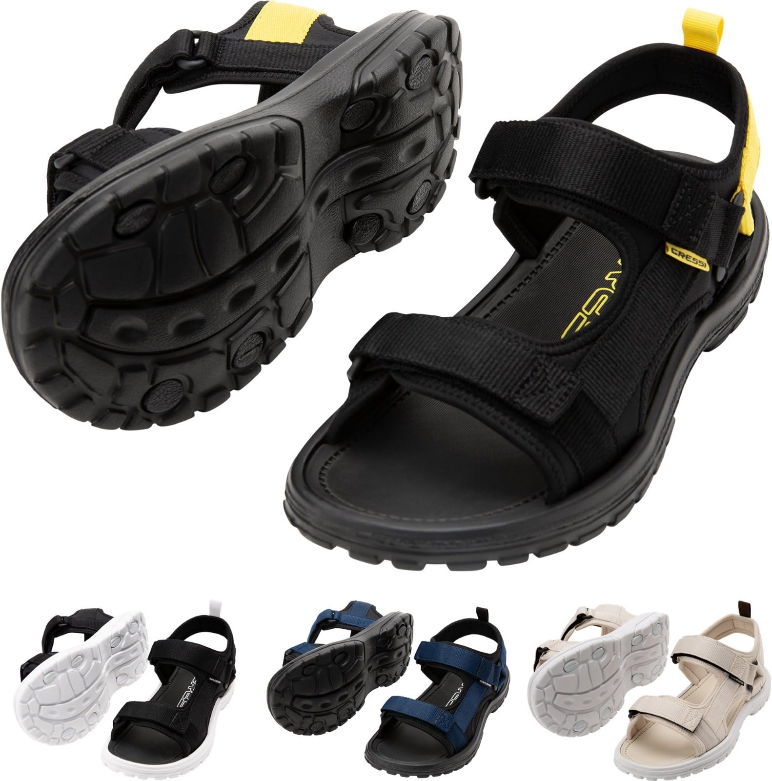 CRESSI Pete Sandal – Unisex Sandal Ideal for Summer Days at the Beach, Designed 
