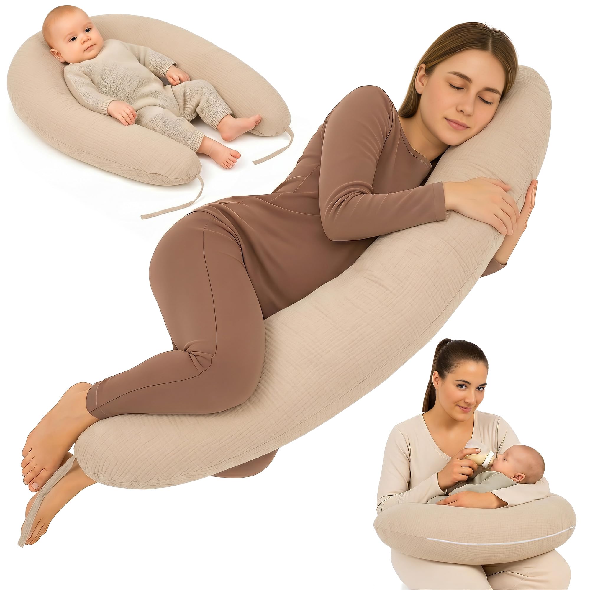 Nursing Pillow 190 cm Pregnancy Pillow Maternity Pillow