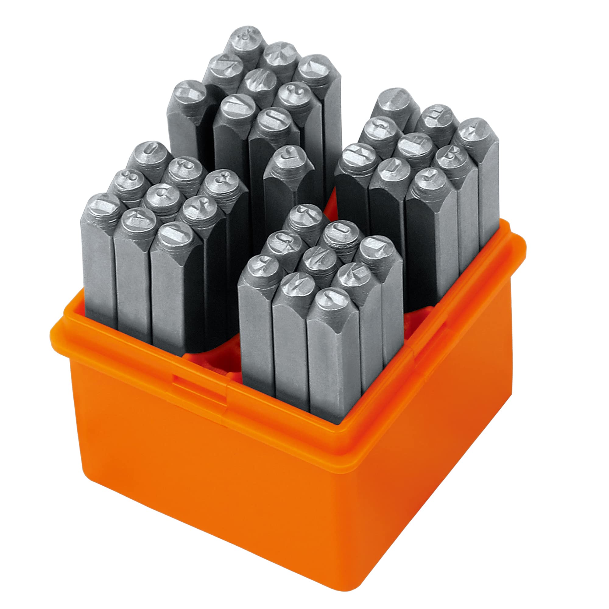 HORUSDY 37-Piece Number and Letter Stamp Set 1/8 (3mm) (A-Z & 0-9 + Love) Punch 