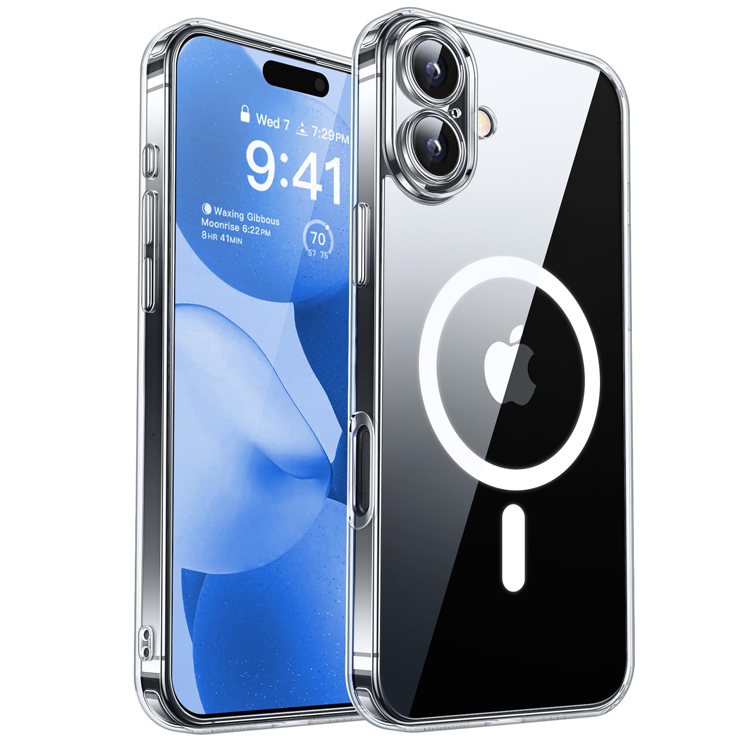 Compatible with iPhone 17/16/15/14/13/12 Magnetic Phone Cases (MagSafe Holder) (