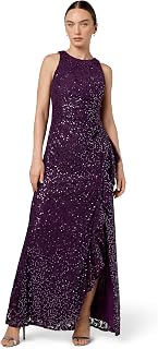Alex Women's Long Sleeve Front Closure Special Occasion Dress