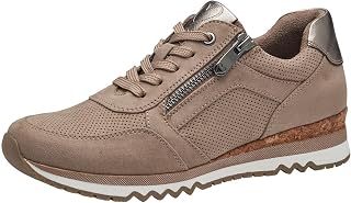 Marco Tozzi Women's Vegan Zipper Flat Sneakers