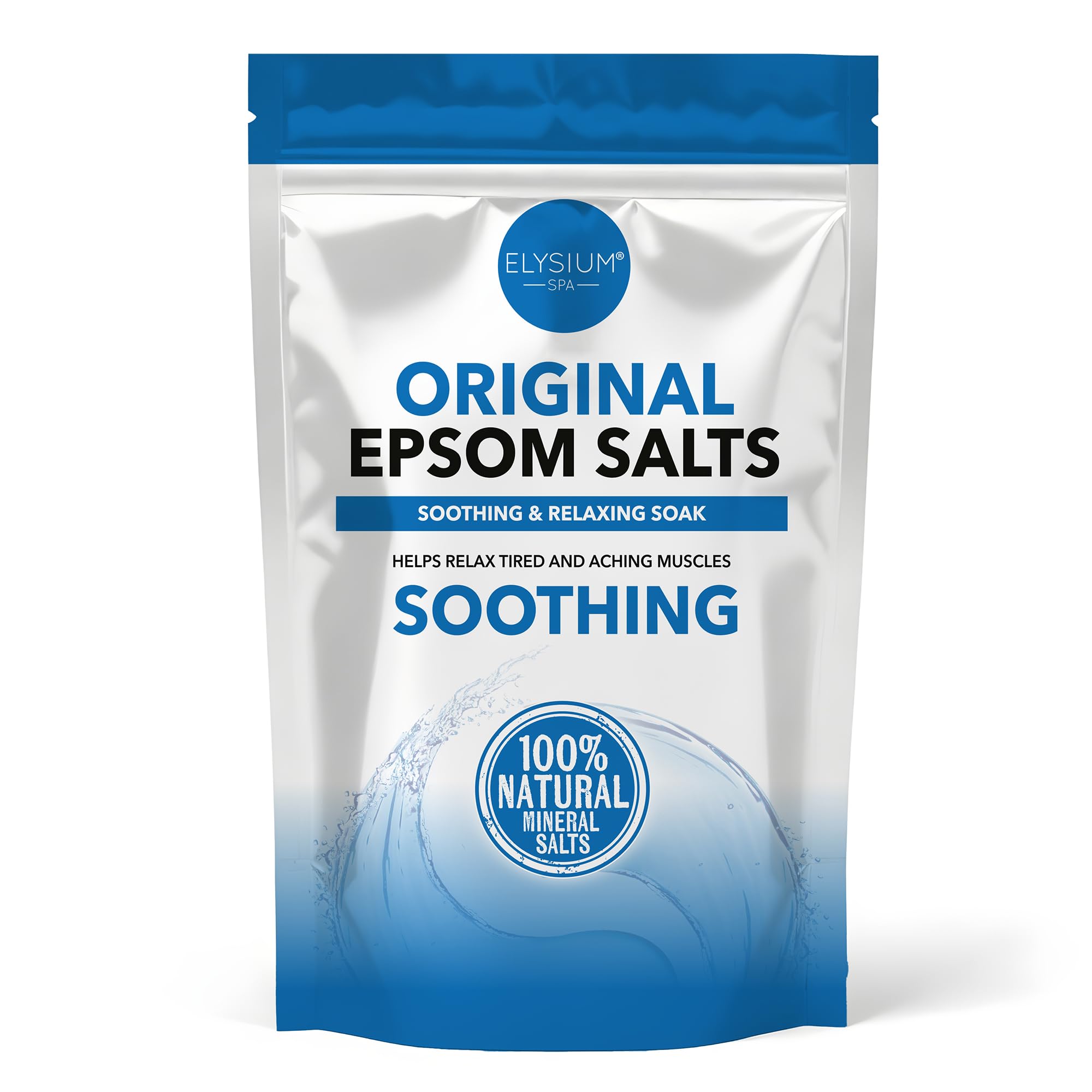 Elysium Spa Natural Original Epsom Salts 1Kg