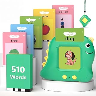 Alotwan Talking Flash Cards with 510 Sight Words, Toddler Toys for 1-4 | Montessori Learning Toys, Autism Sensory Toys, Speech Therapy Toys, Birthday Gift for Boys & Girls 2-6 Year Old