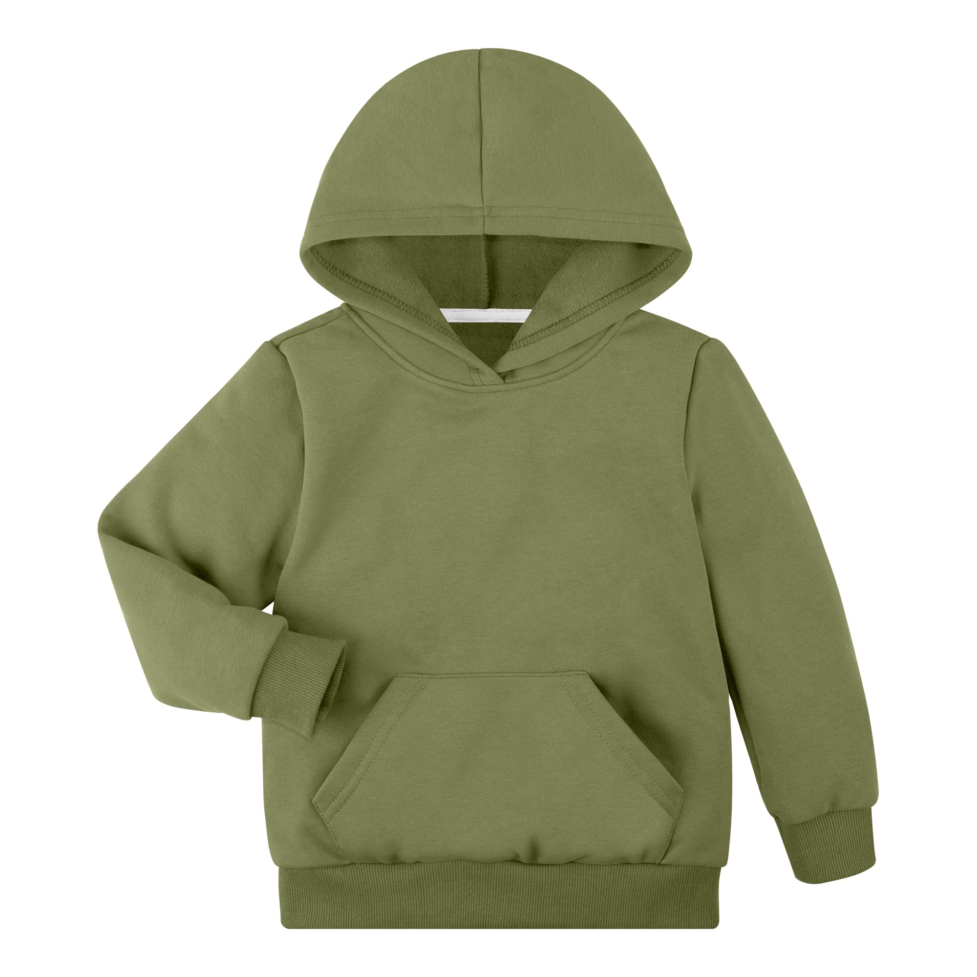 BIG ELEPHANT Boys Hooded Sweatshirt Fleece Pullover Hoodies Long Sleeve Warm Hoo