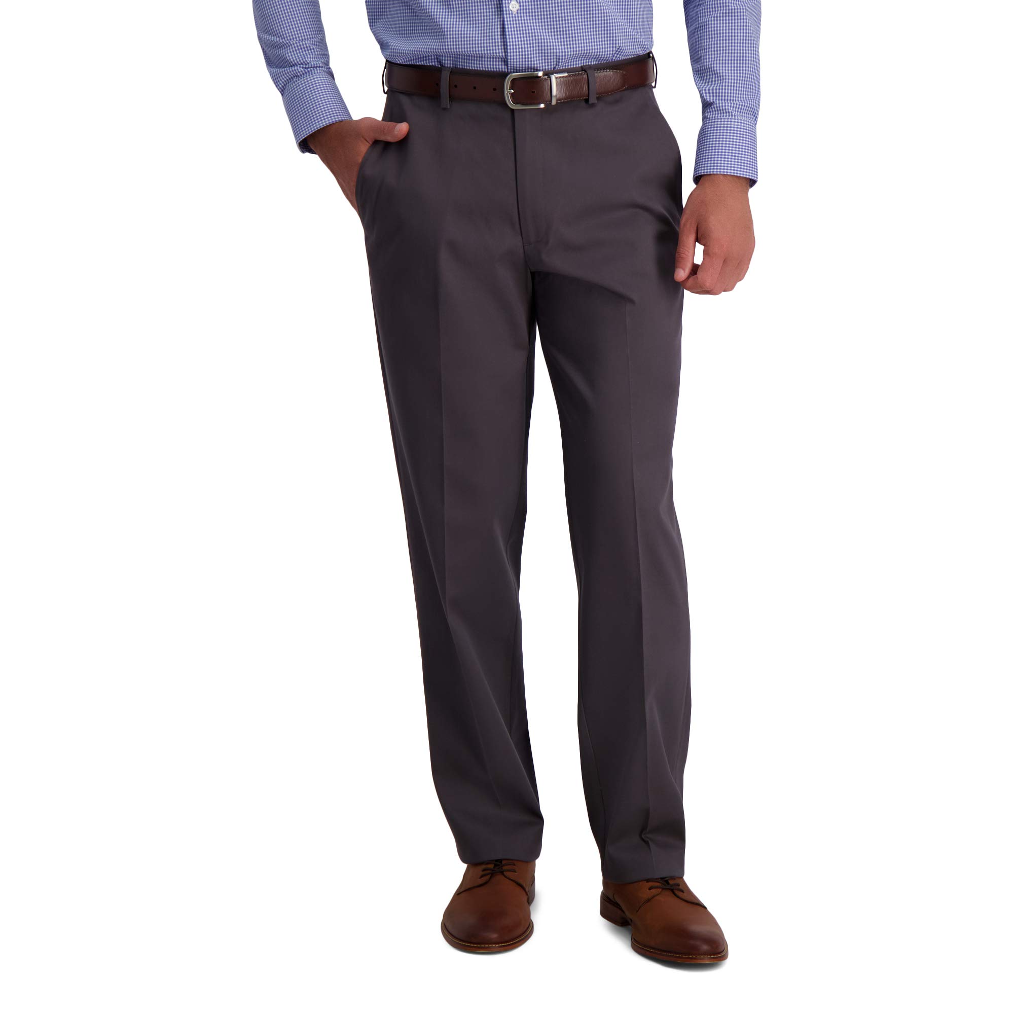 Haggar Men's Iron Free Premium Khaki - Classic Fit
